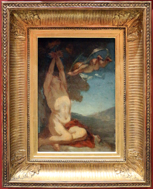 Honoré daumier -  il martirio di san sebastiano,  1849 - 杜米埃.tif
